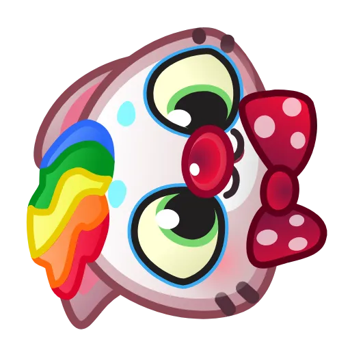 🤡 Стикер «Motty Cat Emoji» для Telegram