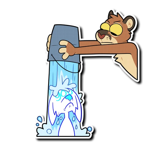 💧 Стикер «Mountain Lion» для Telegram