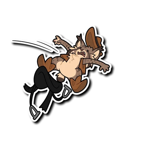 😵 Стикер «Mountain Lion» для Telegram