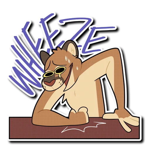 🤣 Стикер «Mountain Lion» для Telegram