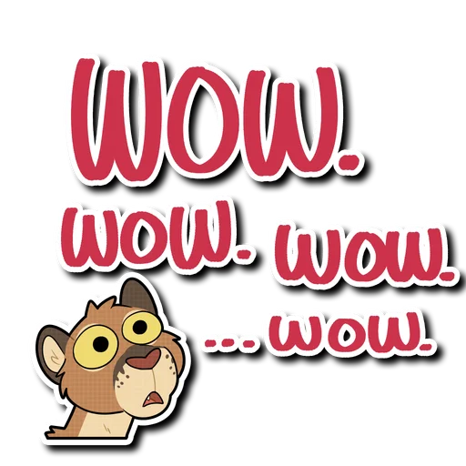 😮 Стикер «Mountain Lion» для Telegram