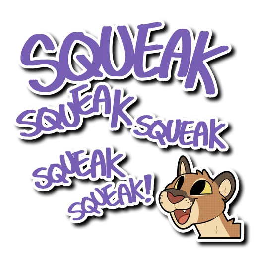 😄 Стикер «Mountain Lion» для Telegram