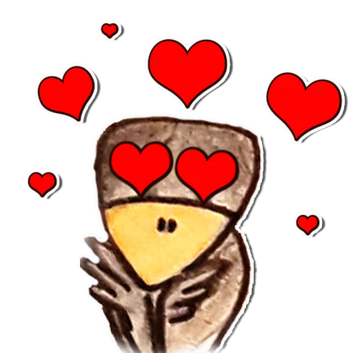❤ Стикер «mooris» для Telegram