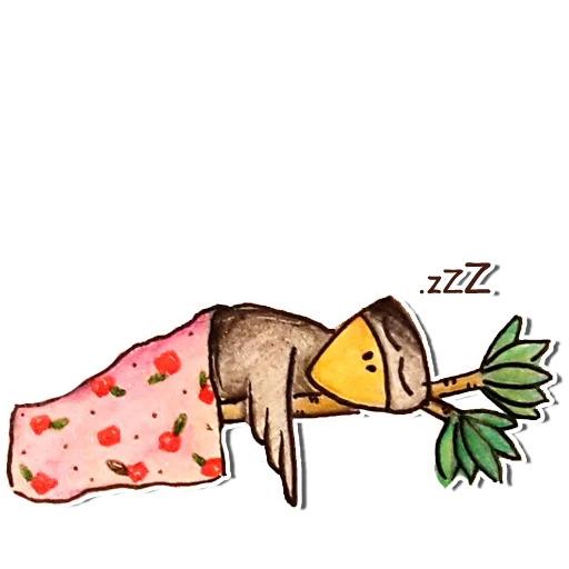 😴 Стикер «mooris» для Telegram