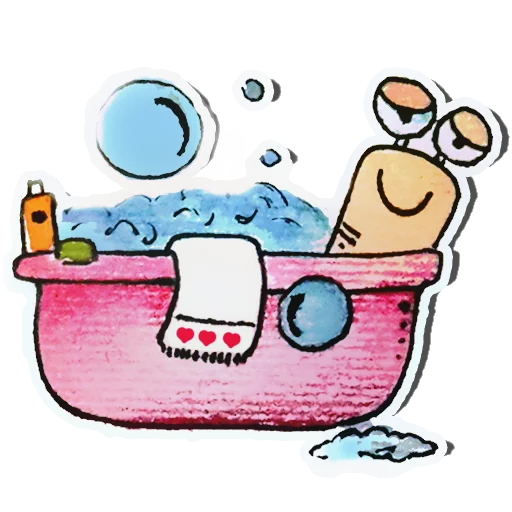 🛀 Стикер «mooris» для Telegram