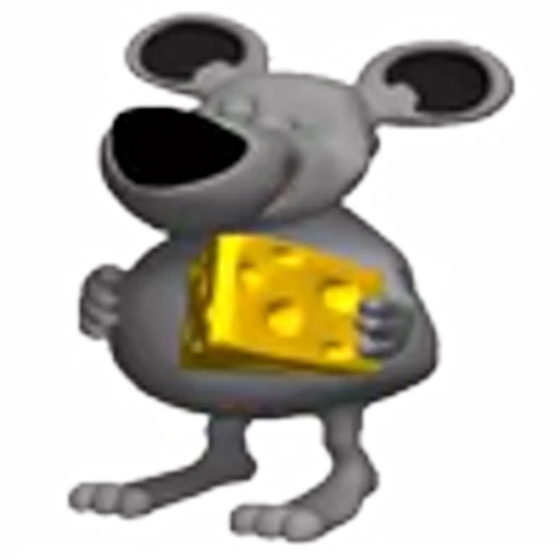 🐀 Эмодзи «Mouse and arts» для Telegram