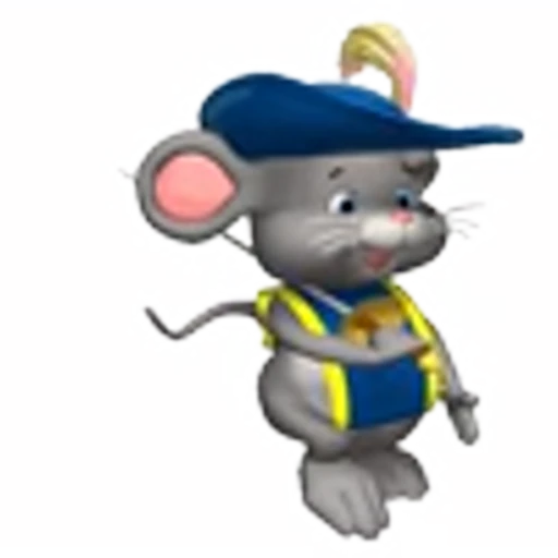 🤠 Эмодзи «Mouse and arts» для Telegram