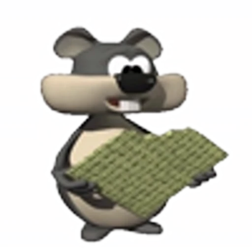 🍽 Эмодзи «Mouse and arts» для Telegram