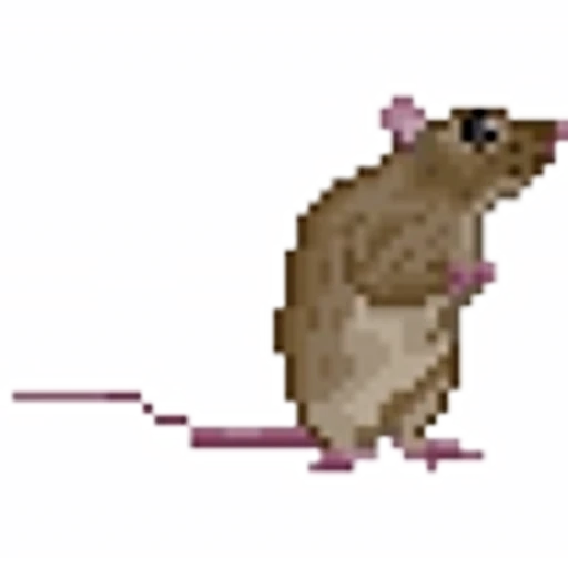 🐀 Эмодзи «Mouse and arts» для Telegram
