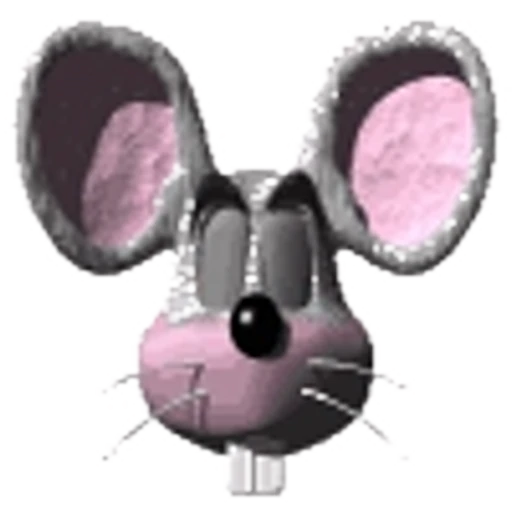 😶 Эмодзи «Mouse and arts» для Telegram