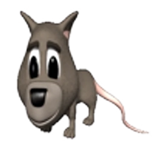 🐀 Эмодзи «Mouse and arts» для Telegram