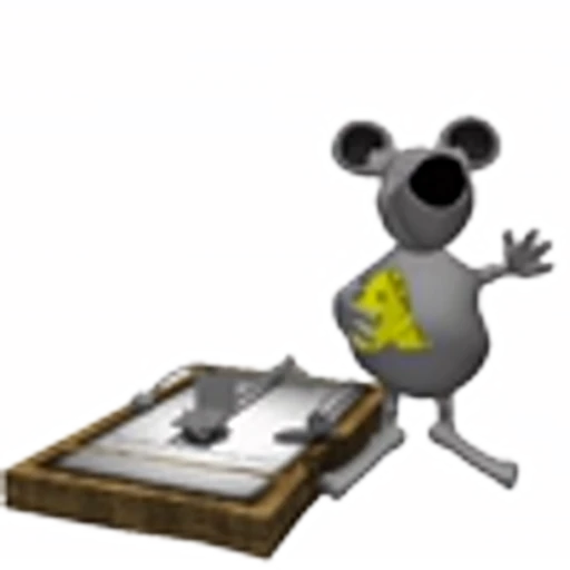 🐀 Эмодзи «Mouse and arts» для Telegram