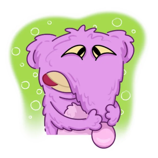 🤢 Стикер «Мыша FLUFFY» для Telegram