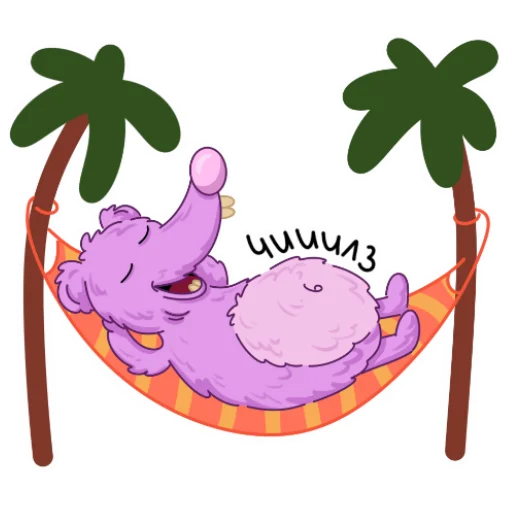 😴 Стикер «Мыша FLUFFY» для Telegram