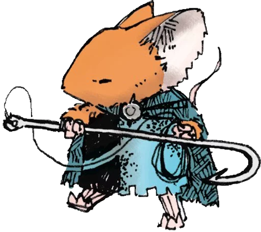 🎣 Стикер «mouse guard» для Telegram