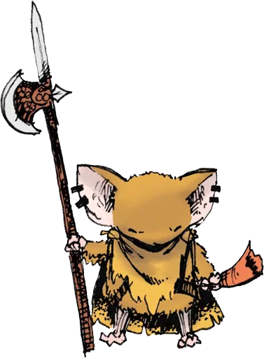 📯 Стикер «mouse guard» для Telegram