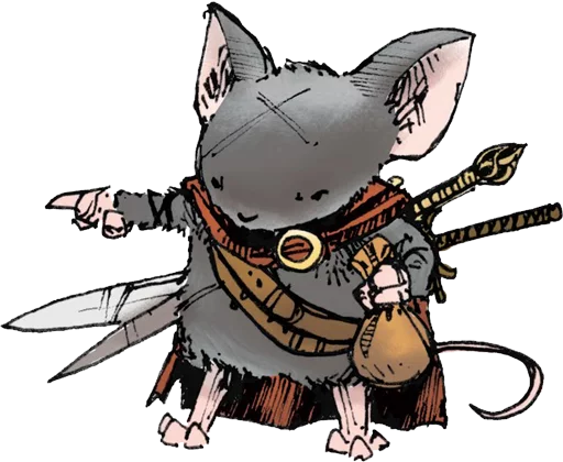 ⚔ Стикер «mouse guard» для Telegram