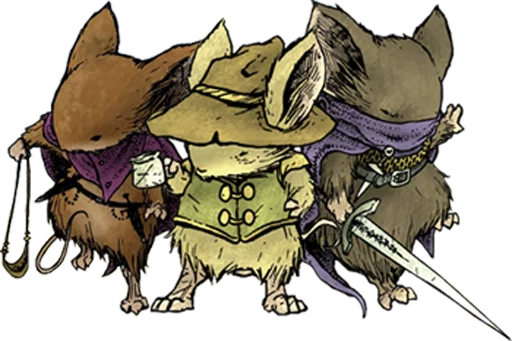 🐭 Стикер «mouse guard» для Telegram