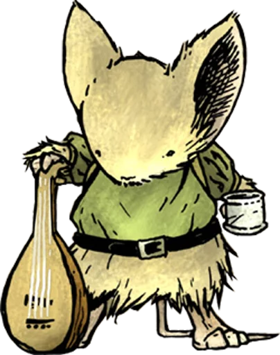 🎸 Стикер «mouse guard» для Telegram