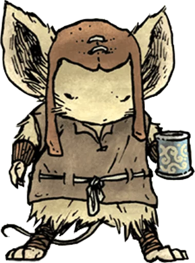 🍺 Стикер «mouse guard» для Telegram
