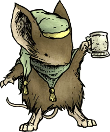 🍺 Стикер «mouse guard» для Telegram
