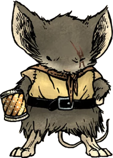 🍺 Стикер «mouse guard» для Telegram