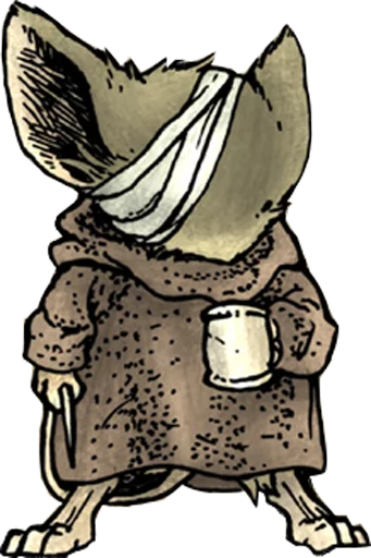 🤕 Стикер «mouse guard» для Telegram