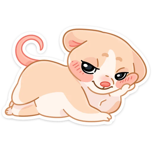 😏 Стикер «Обнимышки» для Telegram