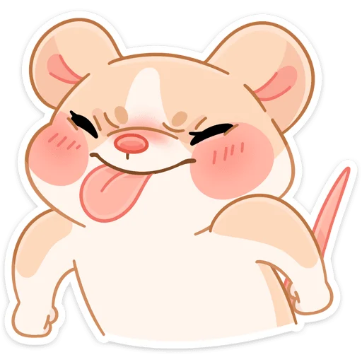 😝 Стикер «Обнимышки» для Telegram