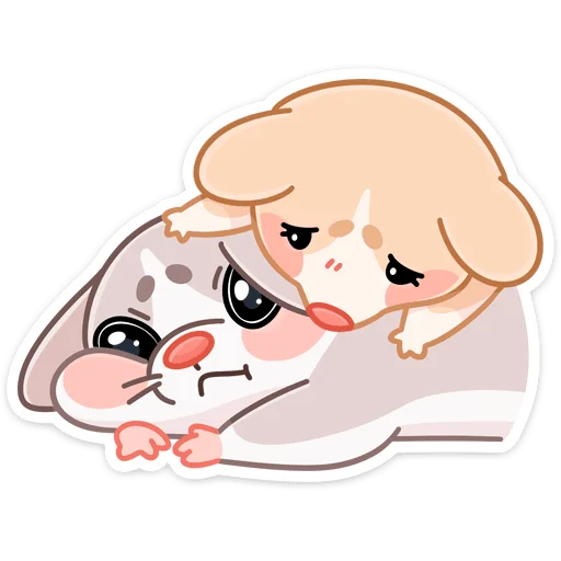 😔 Стикер «Обнимышки» для Telegram