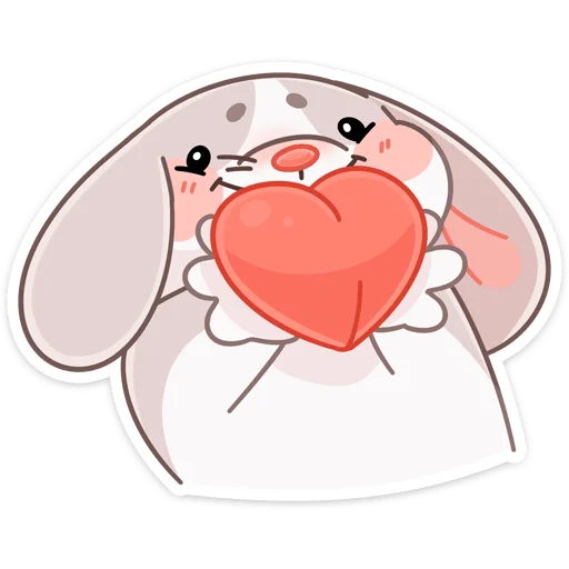 ❤️ Стикер «Обнимышки» для Telegram