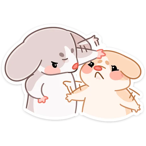 ☺️ Стикер «Обнимышки» для Telegram