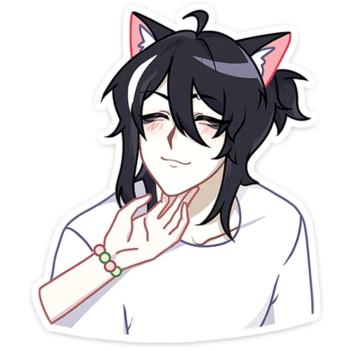 😻 Стикер «Мауси и Рен на каникулах» для Telegram