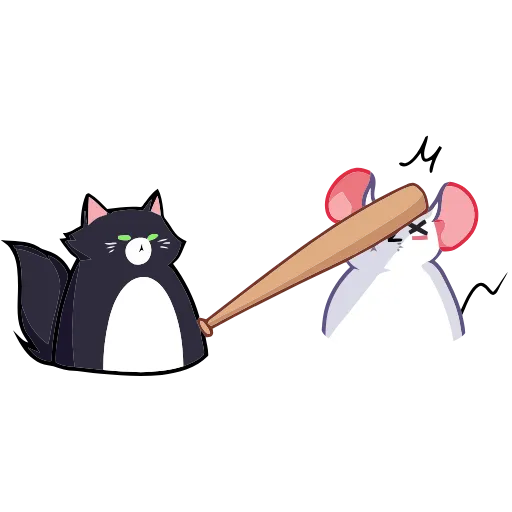 👊 Эмодзи «Мауси» для Telegram