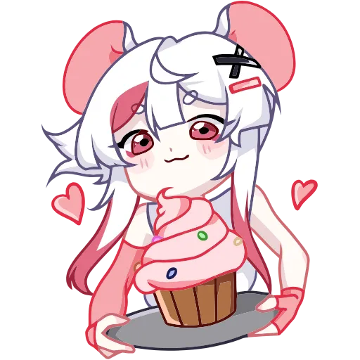 🧁 Эмодзи «Мауси» для Telegram