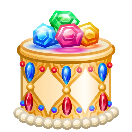 🎁 Эмодзи «Mousse Cake» для Telegram
