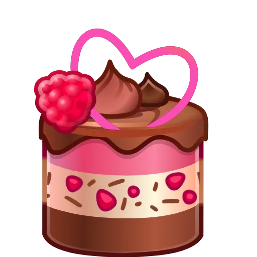 🎁 Эмодзи «Mousse Cake» для Telegram