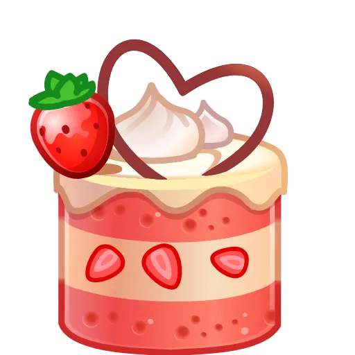 🎁 Эмодзи «Mousse Cake» для Telegram