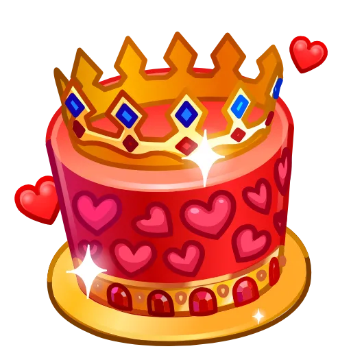 🎁 Эмодзи «Mousse Cake» для Telegram
