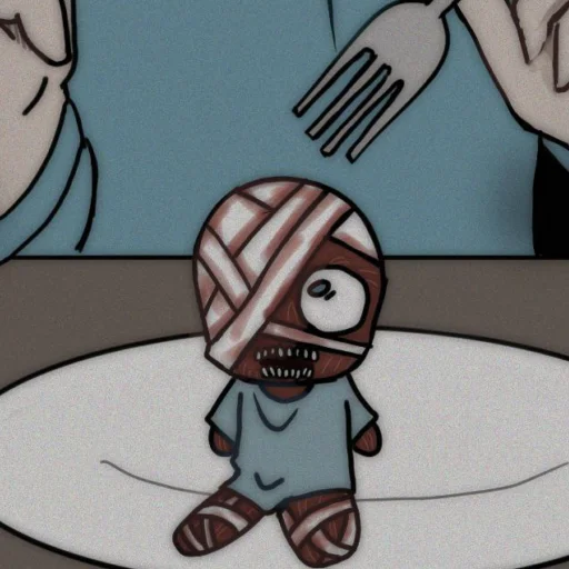 😭 Стикер «Mouthwashing» для Telegram