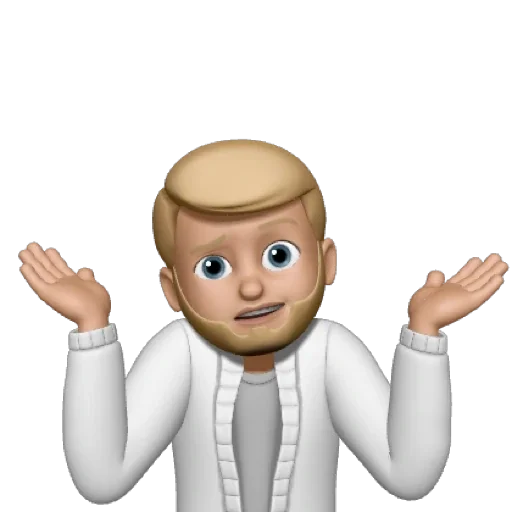 🤷 Стикер «Temamur» для Telegram