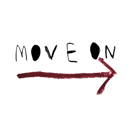 🥺 Стикер «Move On» для Telegram