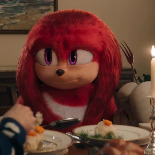 🙂 Стикер «Knuckles» для Telegram