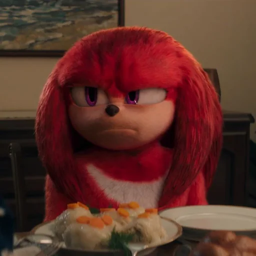 🫤 Стикер «Knuckles» для Telegram
