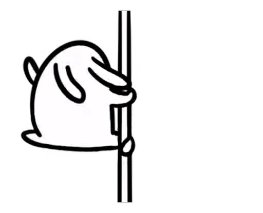 🐰 Стикер «Moving Bunny» для Telegram