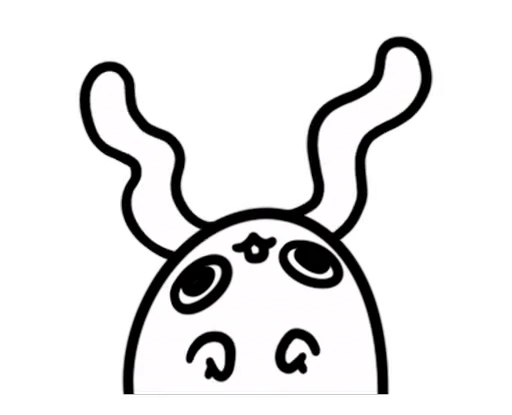 🐰 Стикер «Moving Bunny» для Telegram