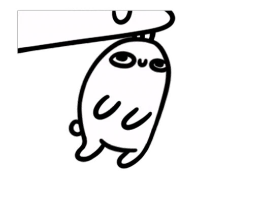 🐰 Стикер «Moving Bunny» для Telegram