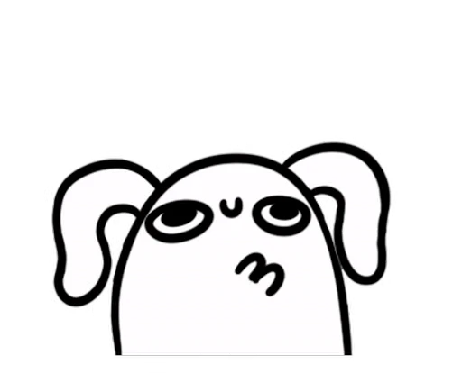 🐰 Стикер «Moving Bunny» для Telegram