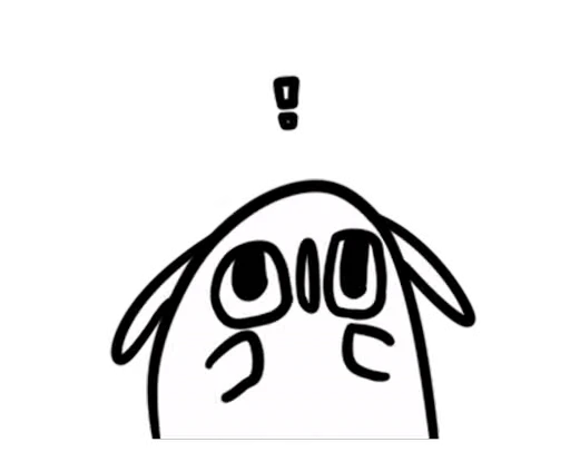 🐰 Стикер «Moving Bunny» для Telegram
