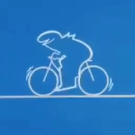 🚴‍♂ Стикер «Moving Line» для Telegram